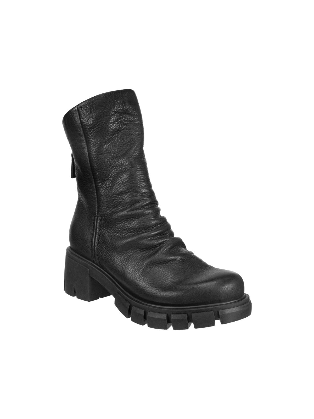 Naked Feet Protocal Slouch Combat Boot Black