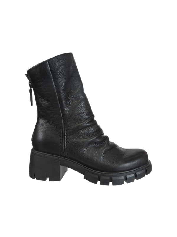 Naked Feet Protocal Slouch Combat Boot Black