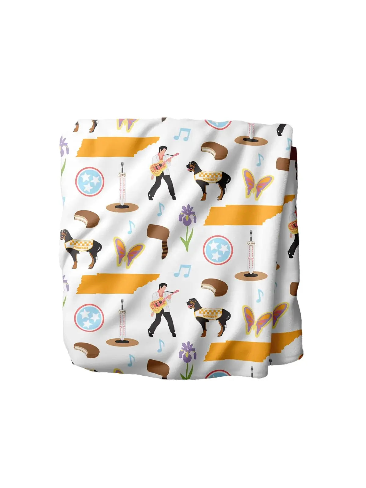 Tennessee Icons Minky Blanket