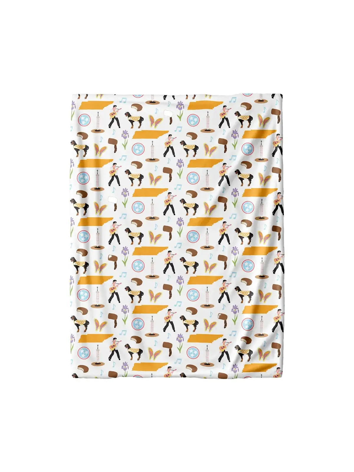 Tennessee Icons Minky Blanket