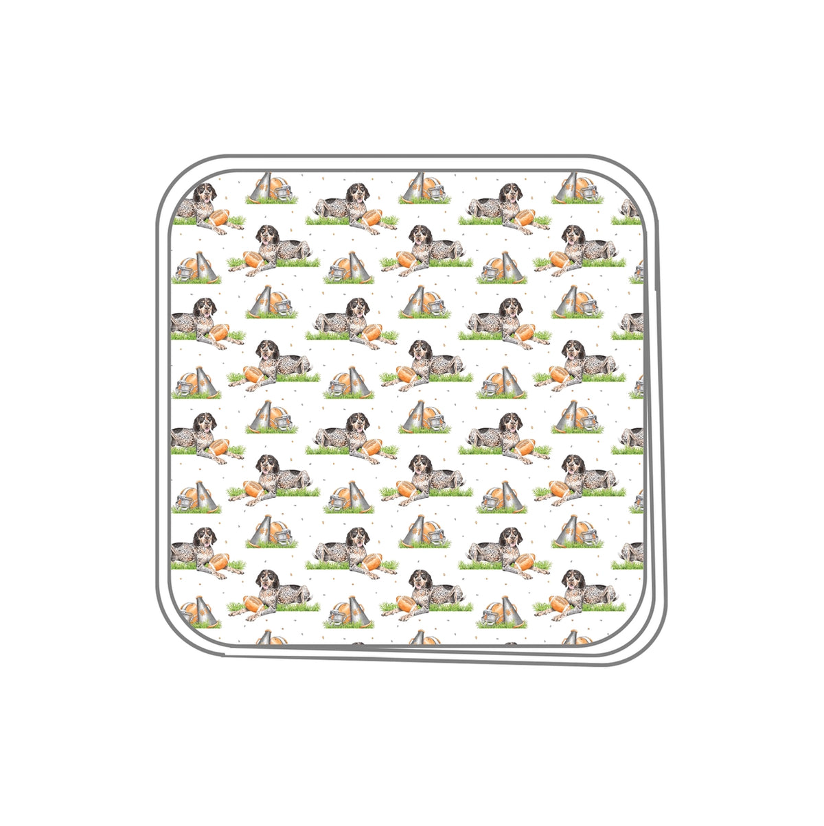Mascot Mania in Tennessee Organic Muslin Swaddle Blanket