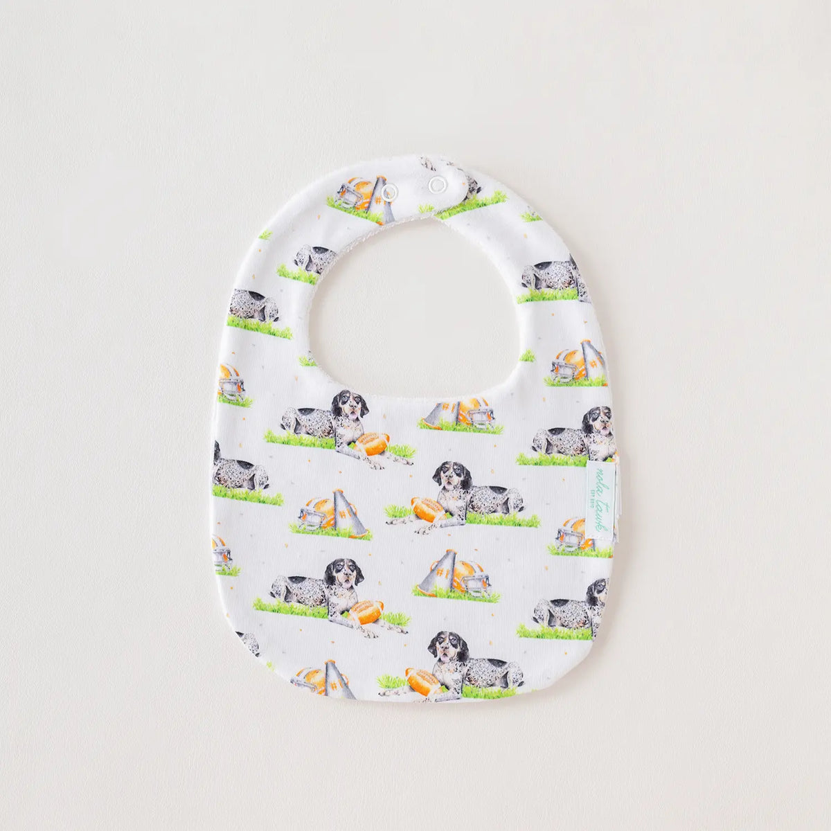 Nola Tawk Mascot Mania in Tennessee Organic Cotton Bib for Newborns, Babies & Toddlers