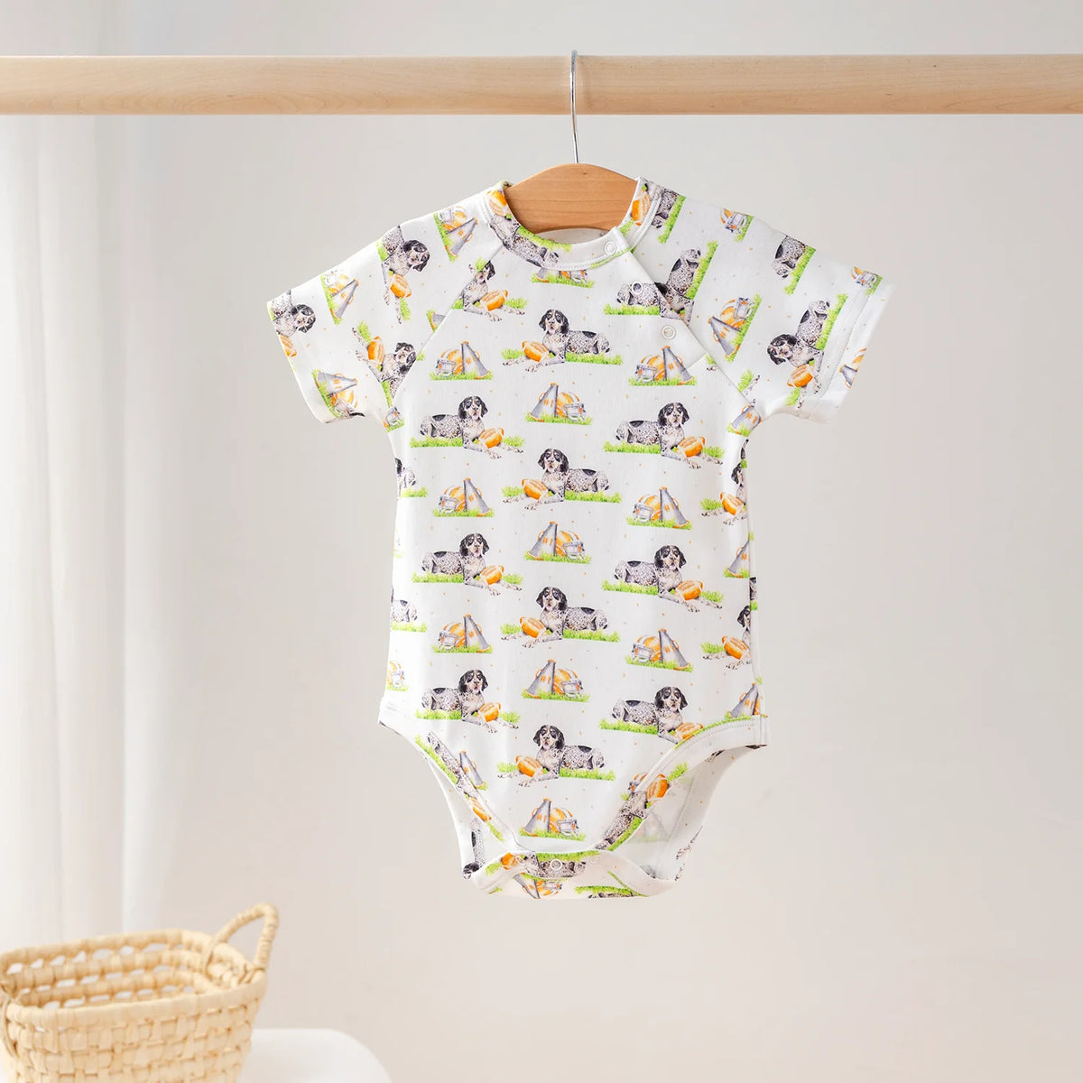 Nola Tawk Mascot Mania in Tennessee Organic Cotton Onesie for Babies & Toddlers