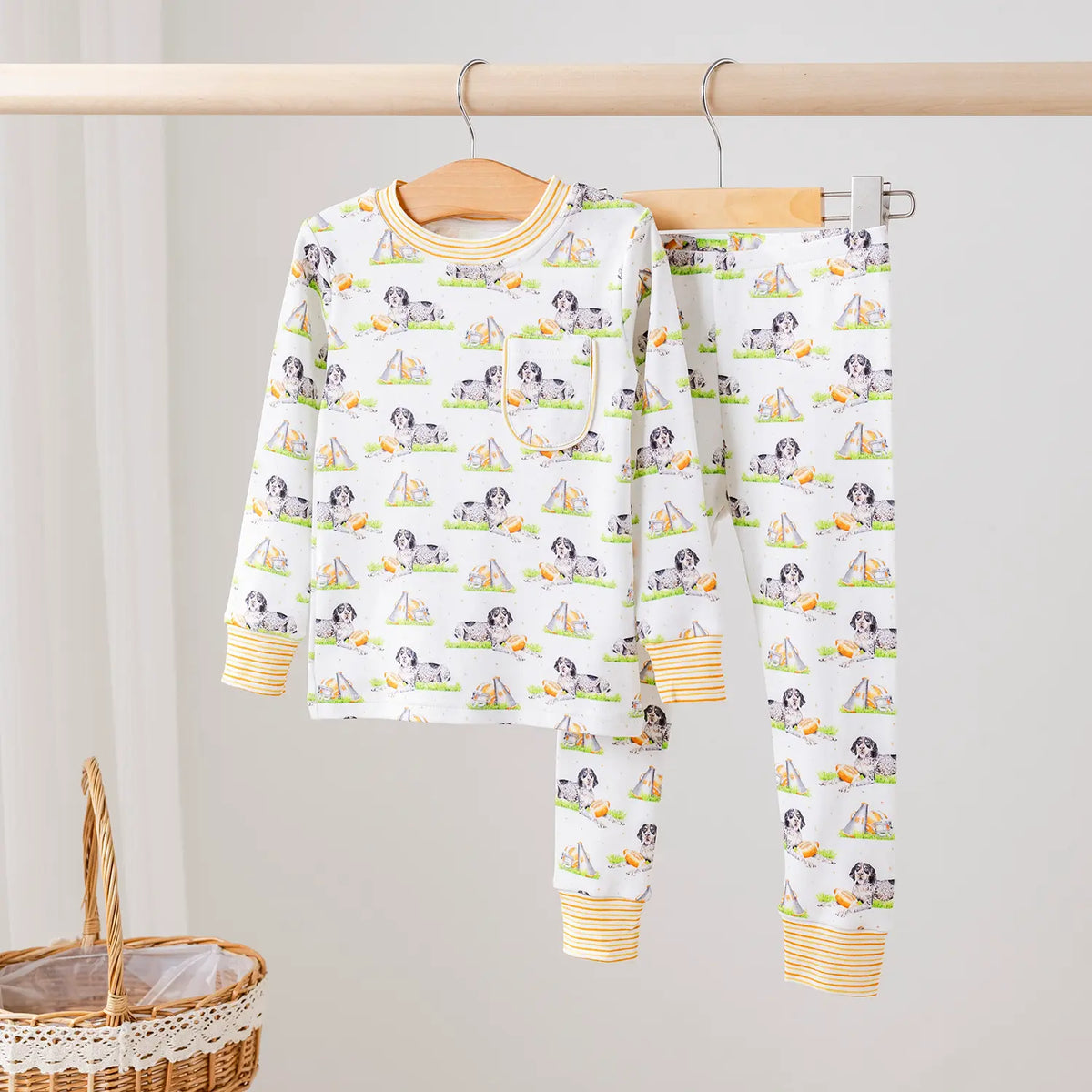 Nola Tawk Mascot Mania in Tennessee Organic Cotton Pajamas for Babies & Toddlers