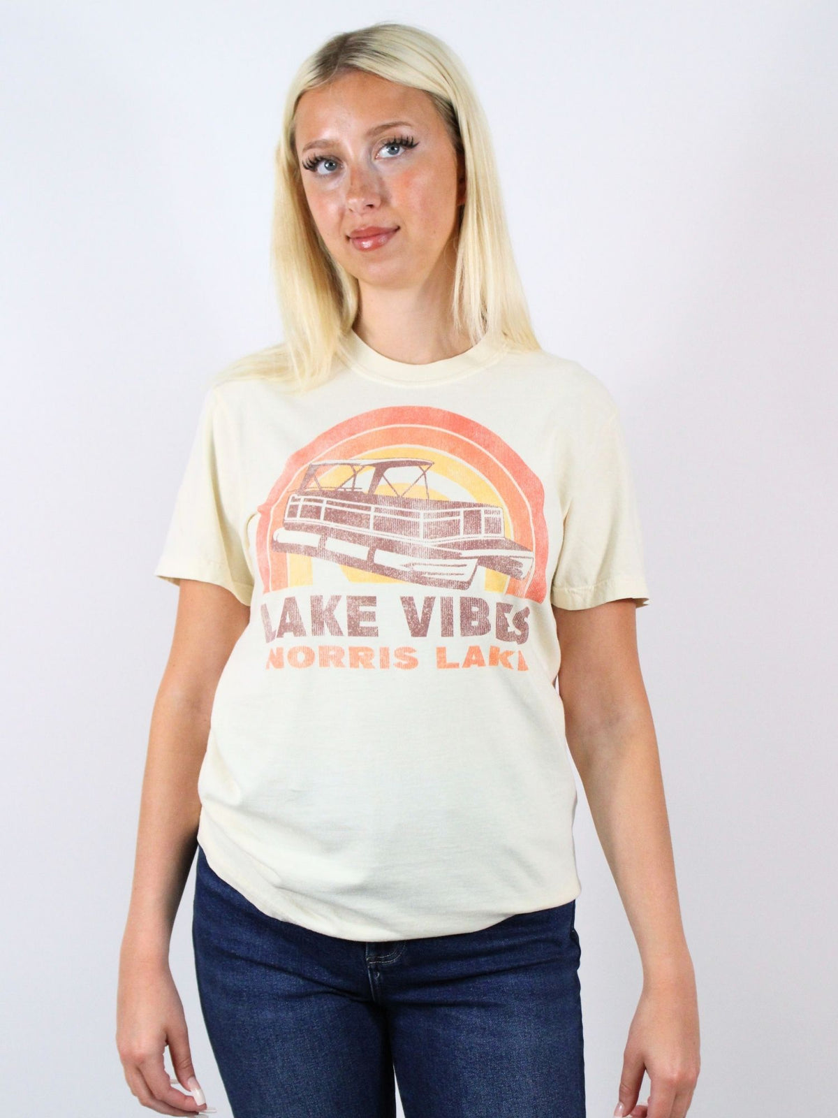 Lake Vibes Pontoon Tee