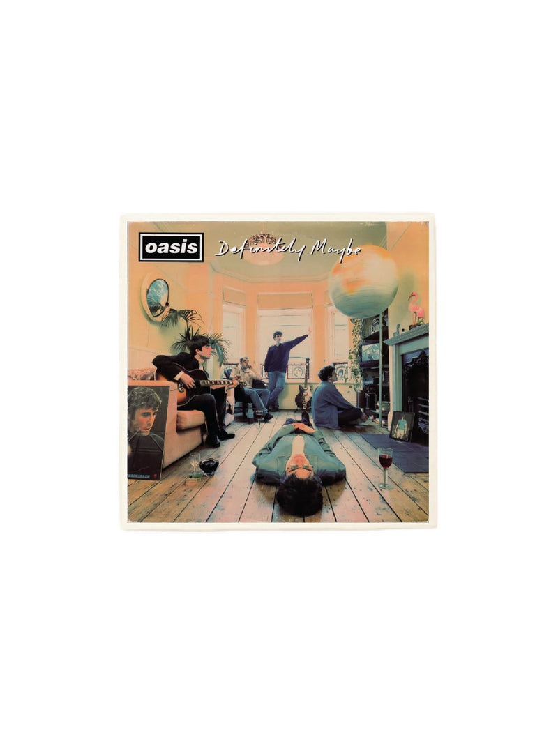 Oasis Definitely Maybe Album Cover Coaster