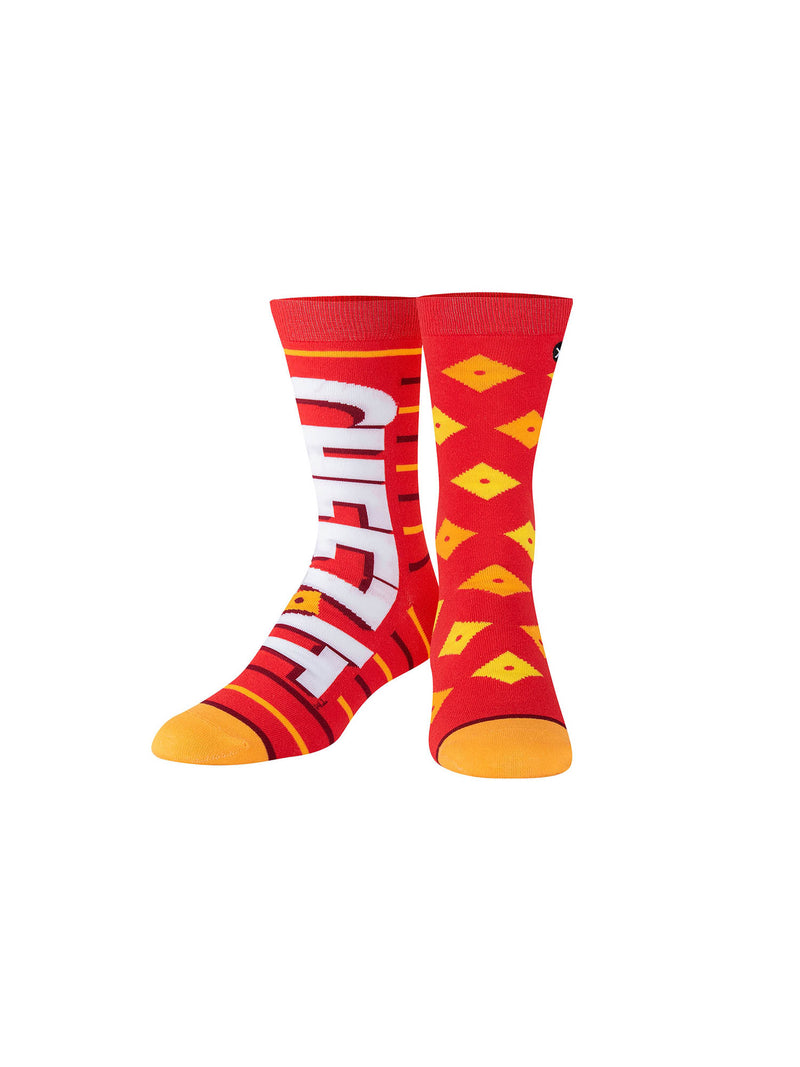 Odd Socks Men's Cheez It Crackers Crew Socks