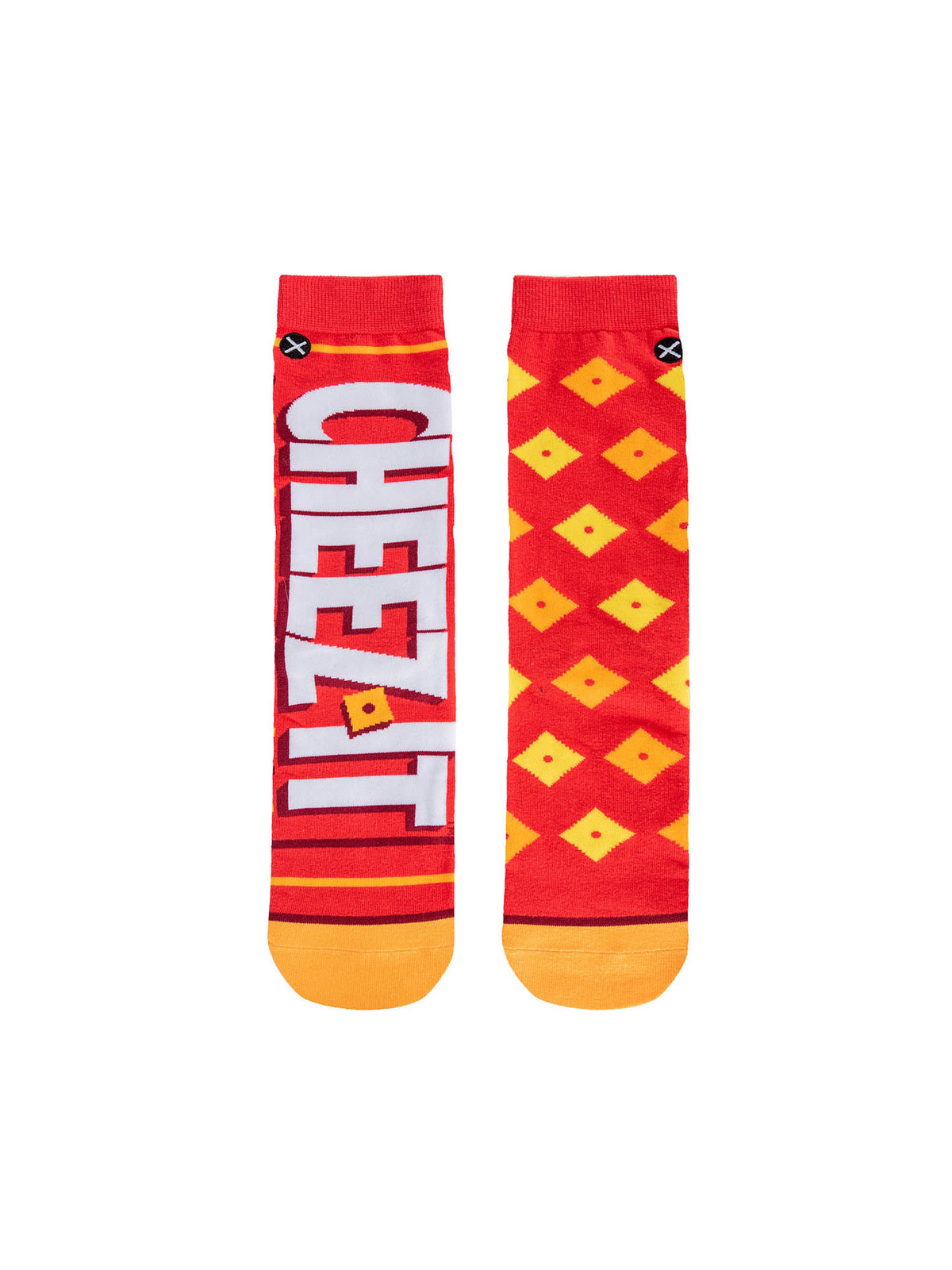 Odd Socks Men's Cheez It Crackers Crew Socks