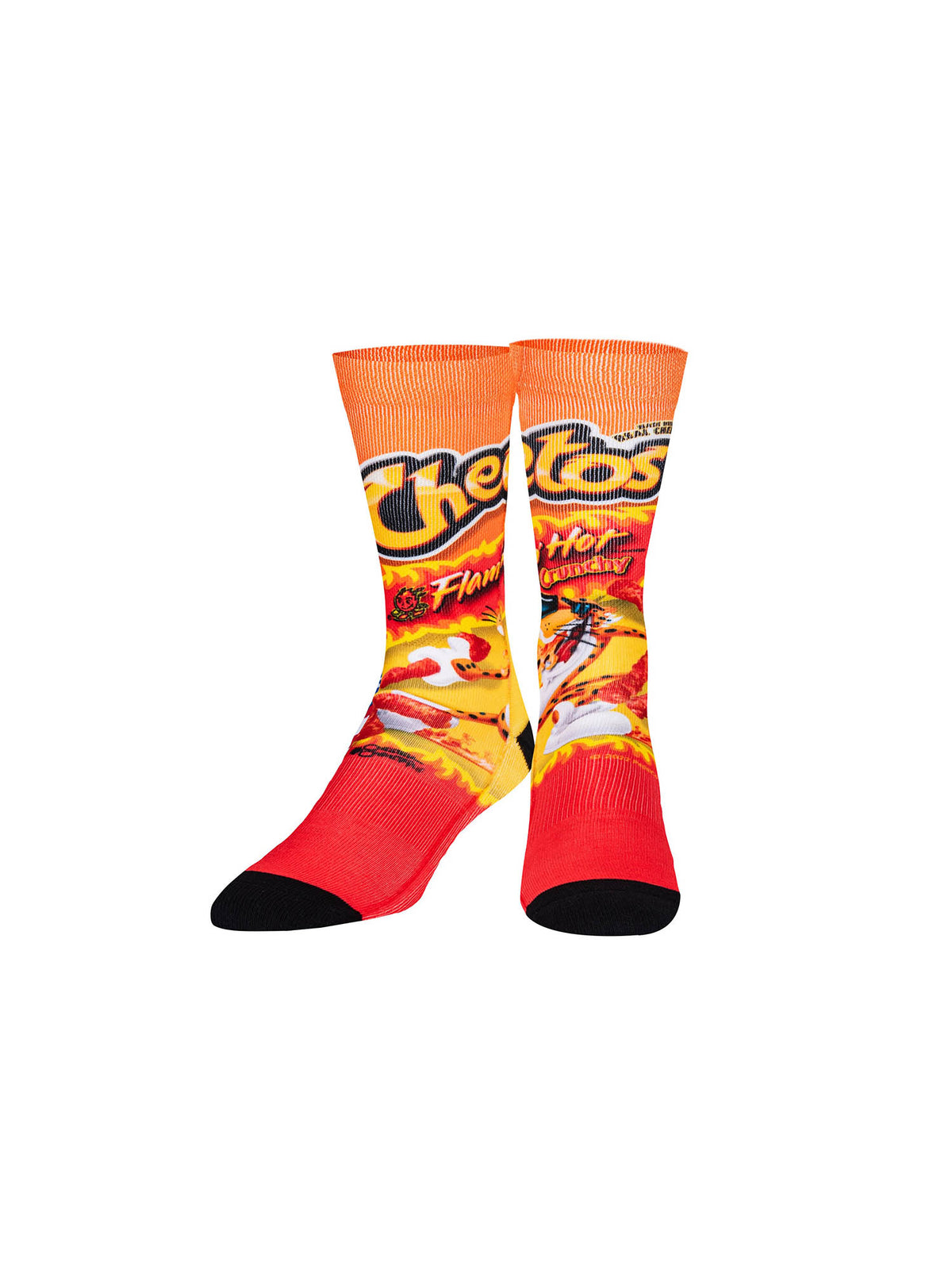 Odd Socks Men's Cheetos Flamin' Hot Crew Socks