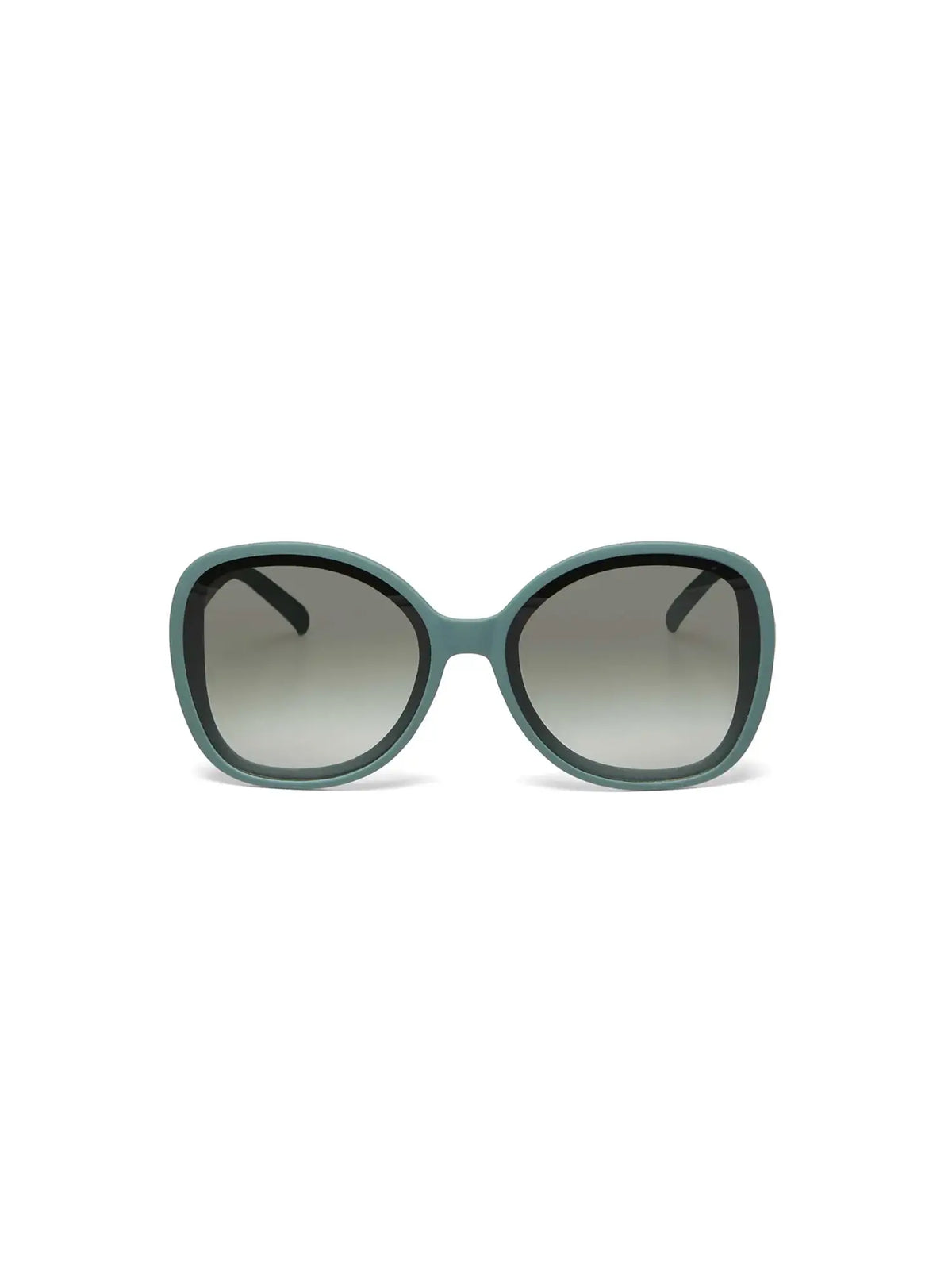 Okkia Anna Butterfly Overlapping Sunglasses Green Sage