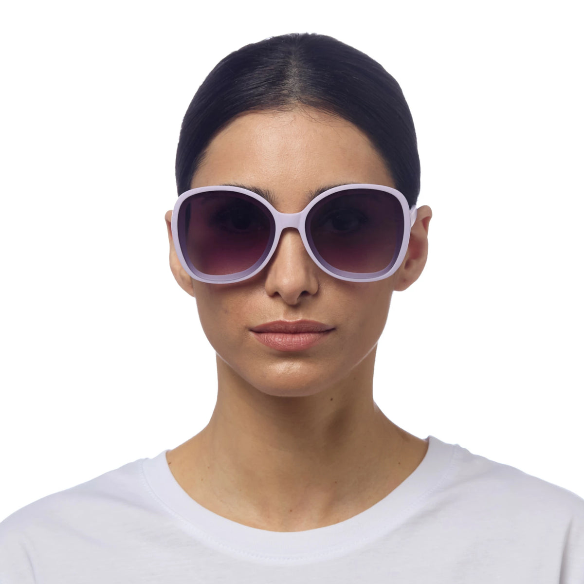 Okkia Anna Butterfly Overlapping Sunglasses Lilac Breeze