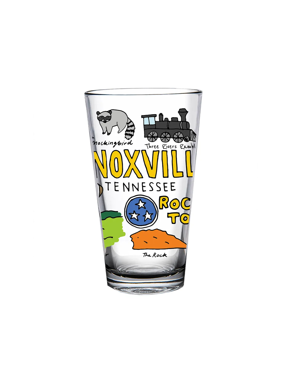 1 Brilliant Gift Knoxville Tennessee Wanderer Pint Glass