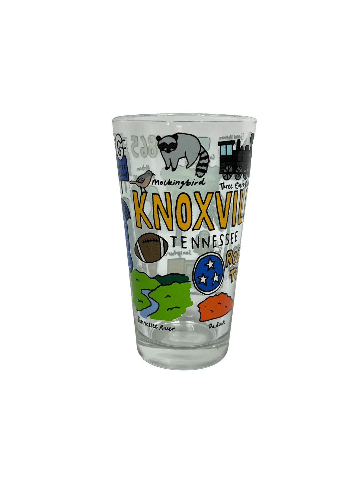 1 Brilliant Gift Knoxville Tennessee Wanderer Pint Glass