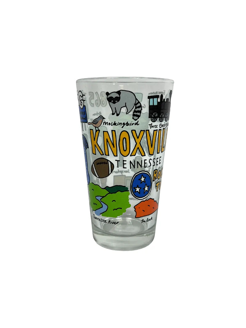 1 Brilliant Gift Knoxville Tennessee Wanderer Pint Glass