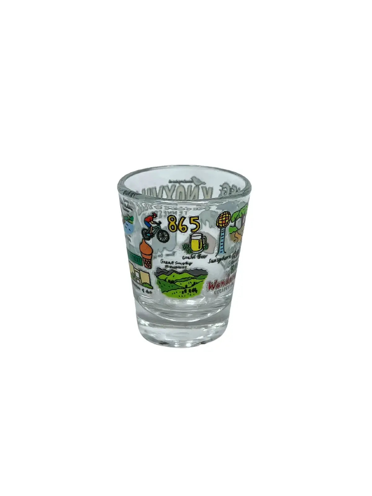 1 Brilliant Gift Knoxville Tennessee Wanderer Shot Glass