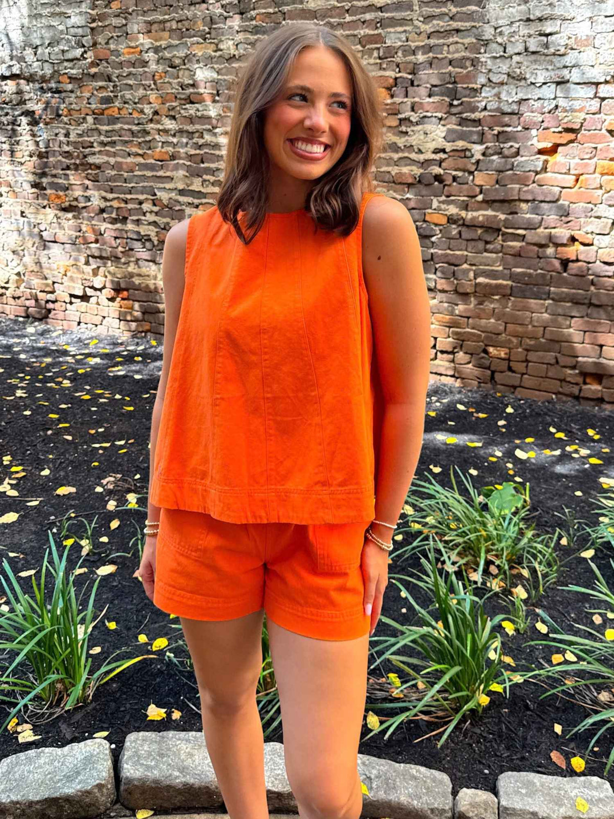 Orange Denim Gameday Set