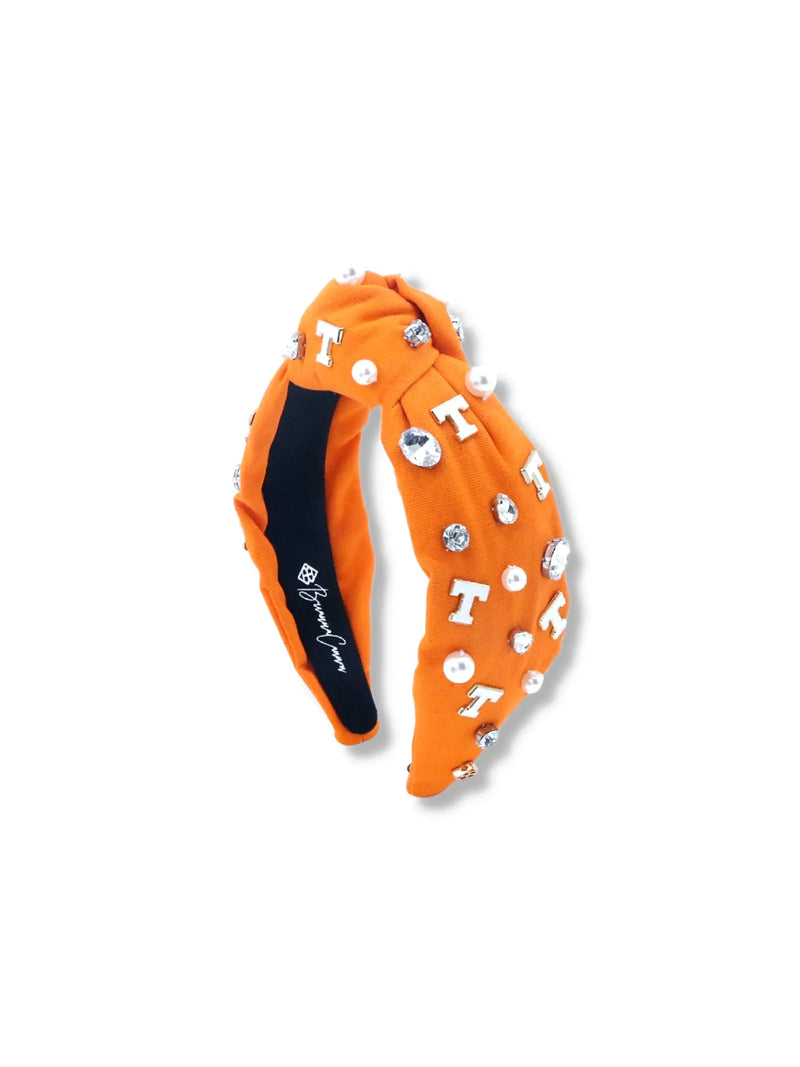 Brianna Cannon Orange University of Tennessee Logo Gameday Headband