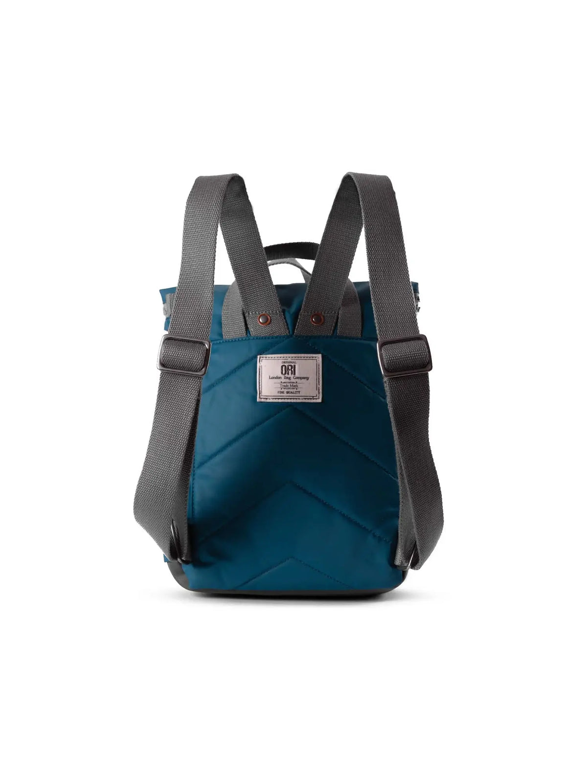 ORI London Small Canfield Backpack Recycled Nylon Marine