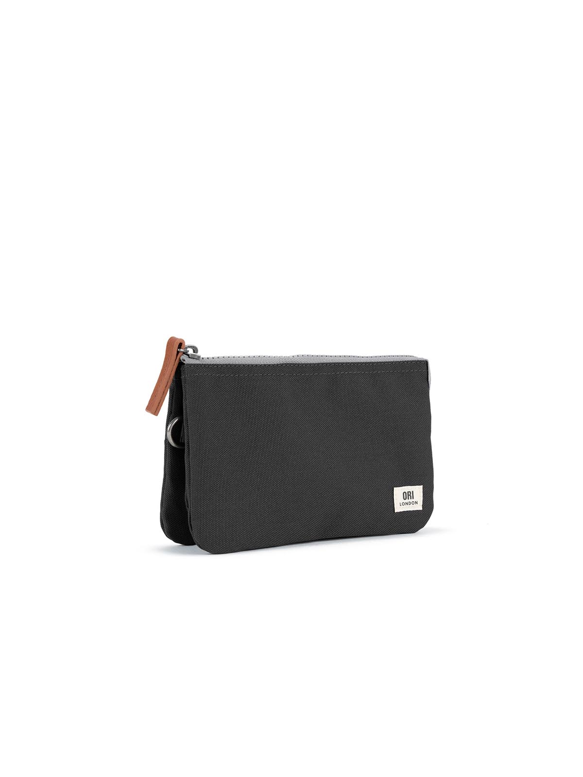 ORI London Medium Carnaby Wallet Recycled Canvas Carbon