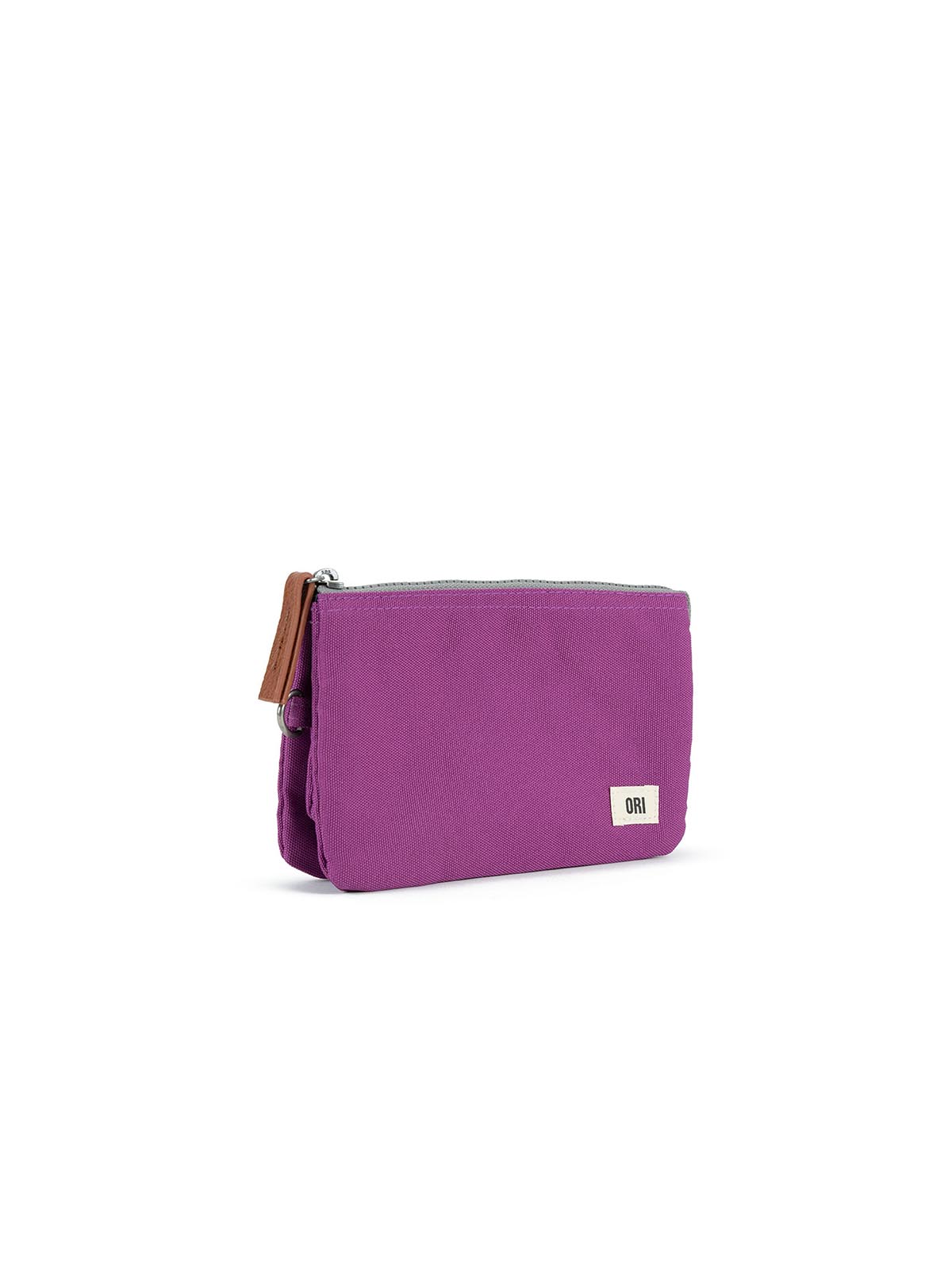 ORI London Medium Carnaby Wallet Recycled Canvas Violet