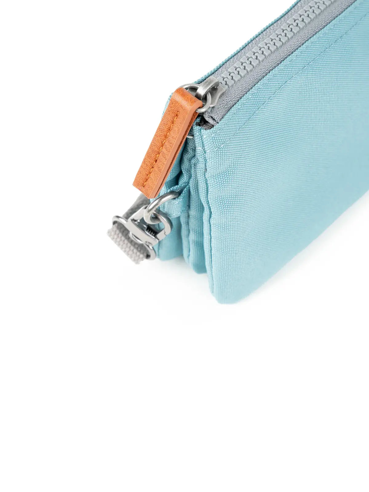 ORI London Medium Carnaby Wallet with Wrist Strap Recycled Canvas Spearmint