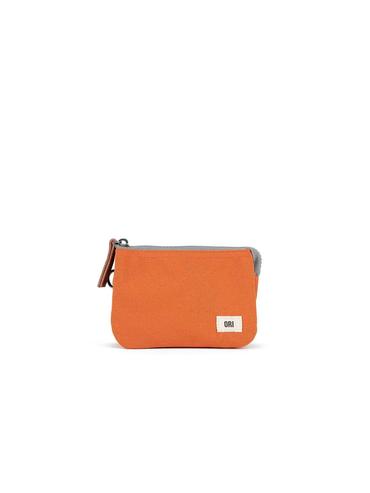 ORI London Small Carnaby Wallet Recycled Canvas Atomic Orange