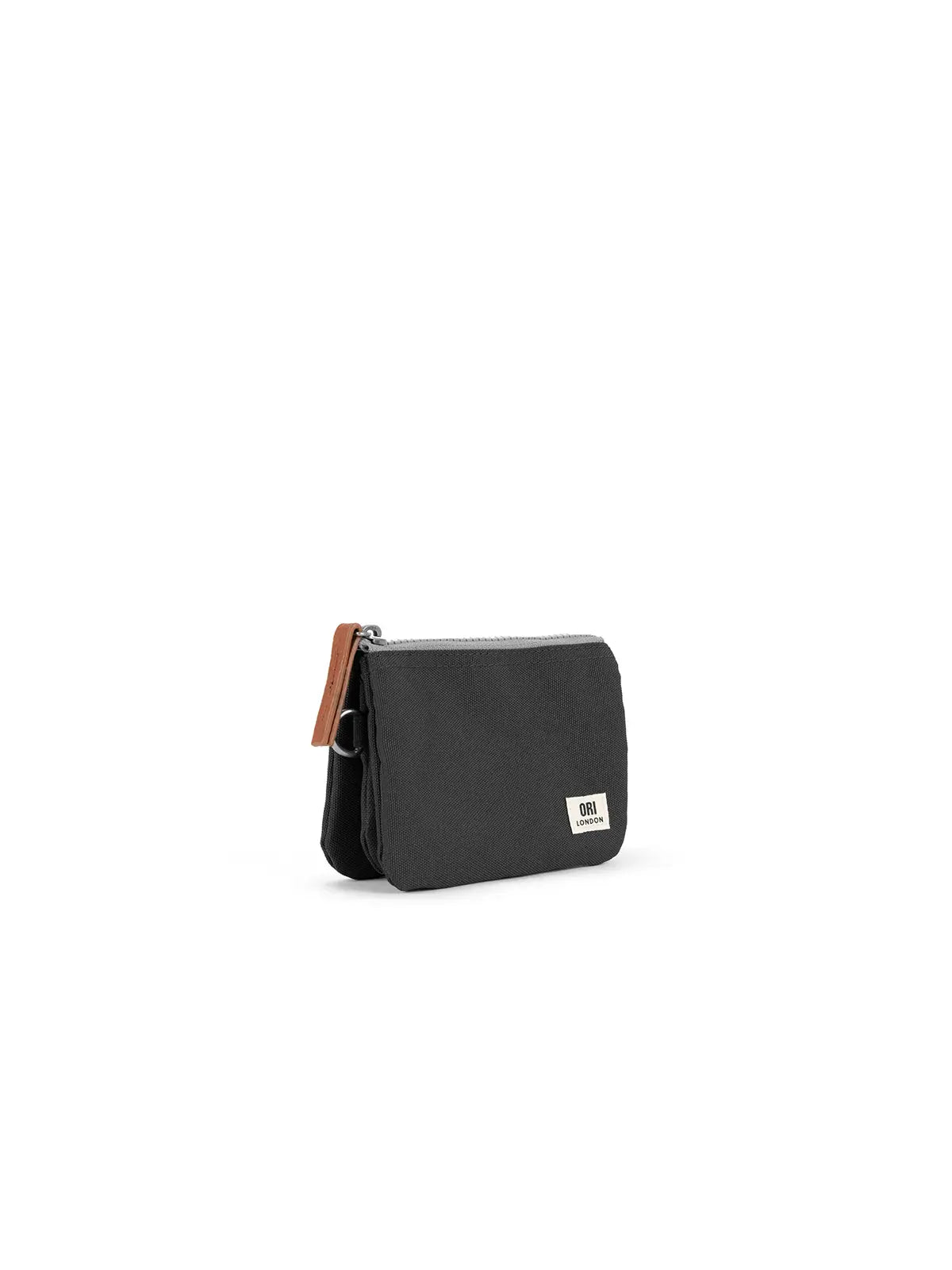 ORI London Small Carnaby Wallet Recycled Canvas Carbon