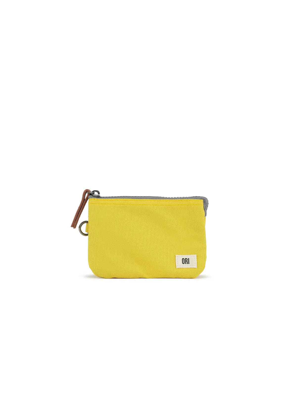 ORI London Small Carnaby Wallet Recycled Canvas Custard