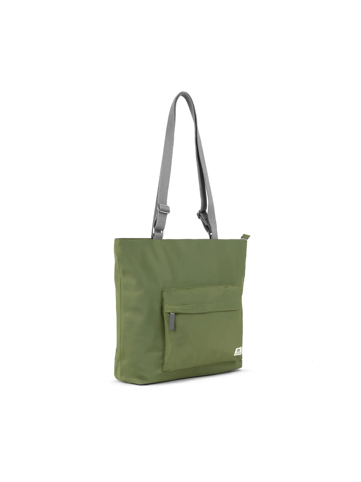 ORI London Trafalgar B Medium Tote Recycled Nylon Avocado