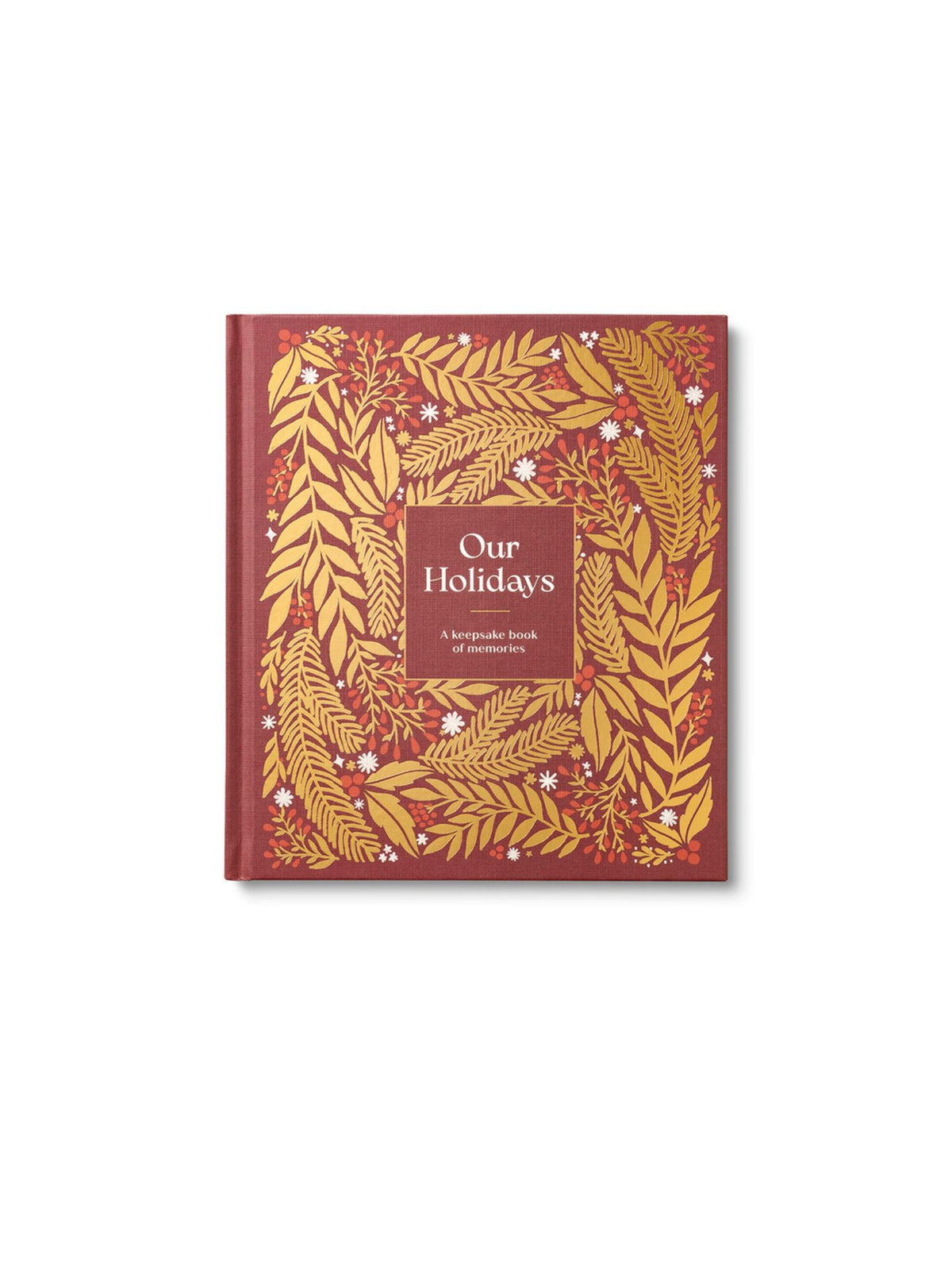 Our Holidays: A Keepsake Book of Memories-front cover