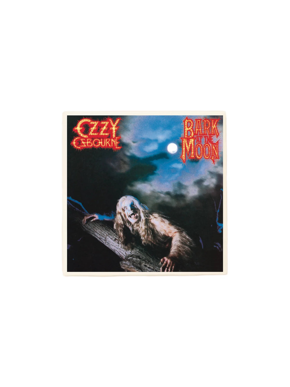 Ozzy Osbourne Bark At The Moon Album Cover Coaster