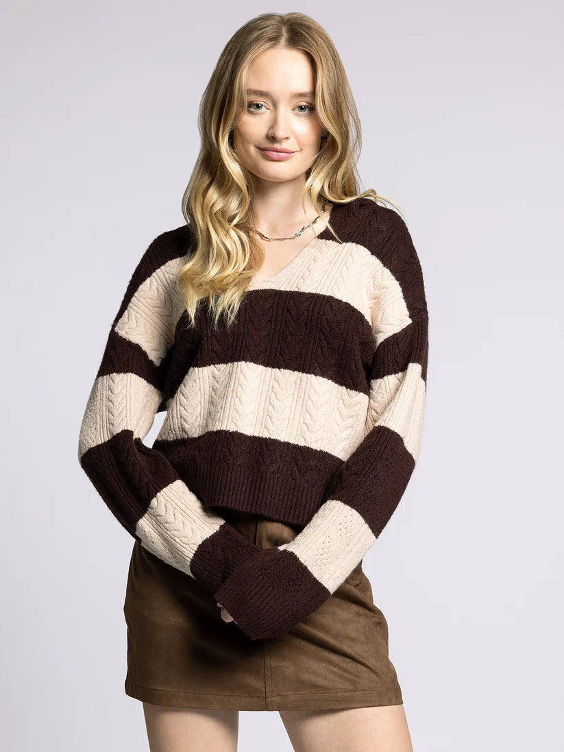 Paula Bold Stripe Sweater