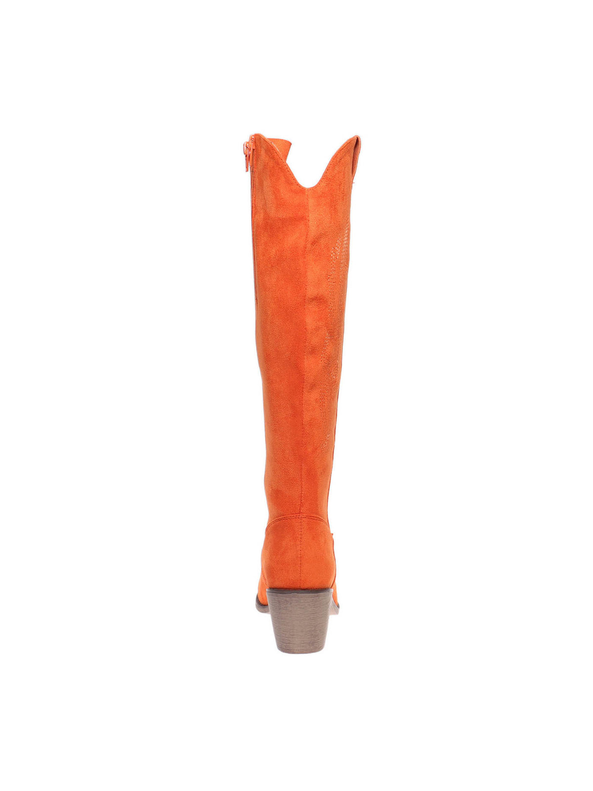 Pierre Dumas Wilder 19 Stitch Detail Boot Orange