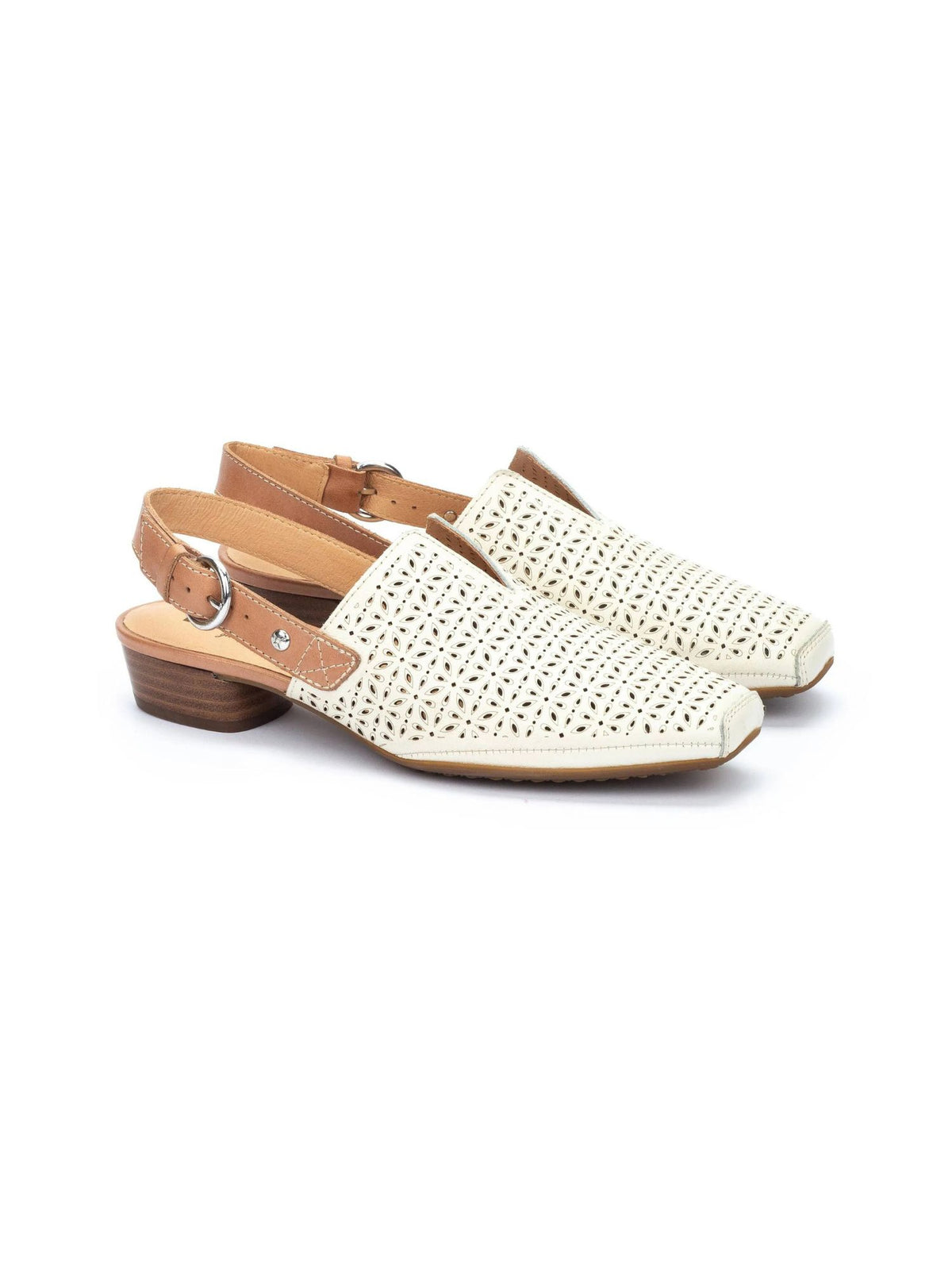 Pikolinos Alameda Sling Back Mule nata
