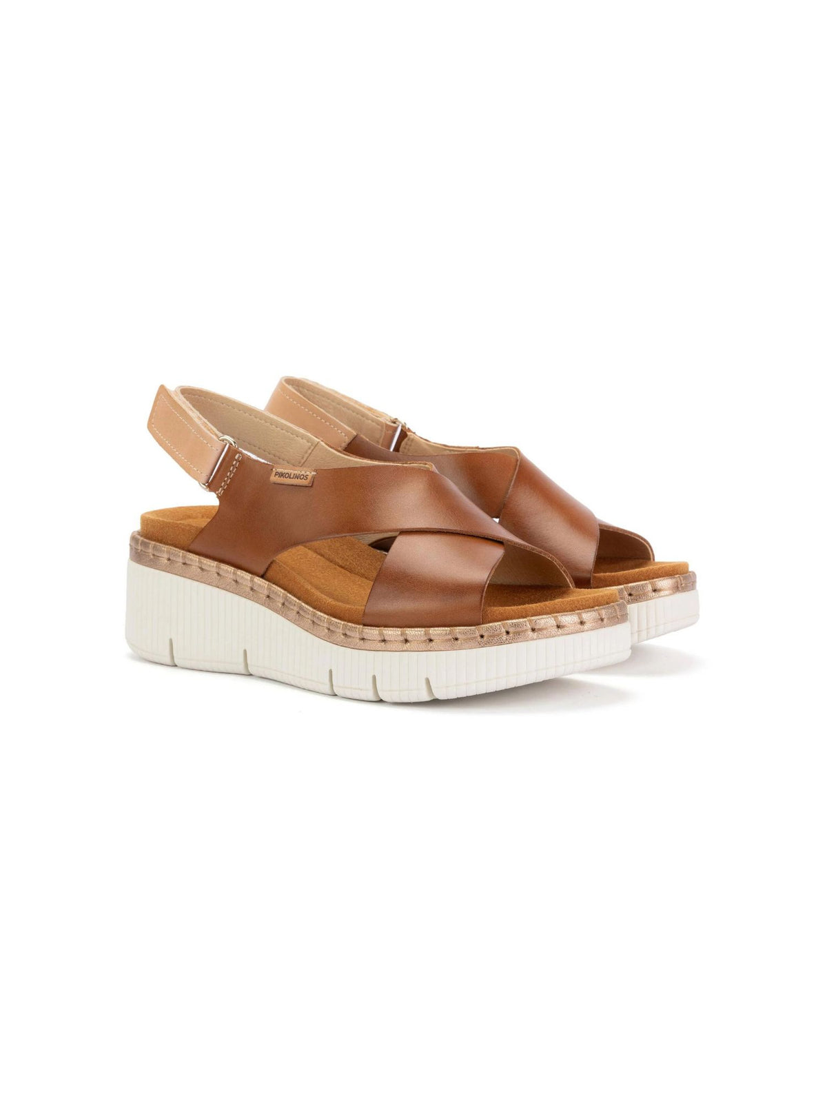 Pikolinos Gomera Wedge Sandal brandy 