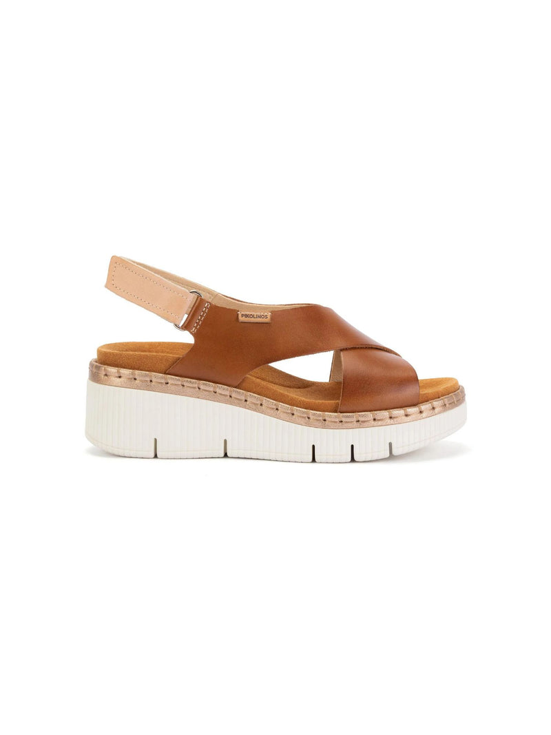 Pikolinos Gomera Wedge Sandal brandy 