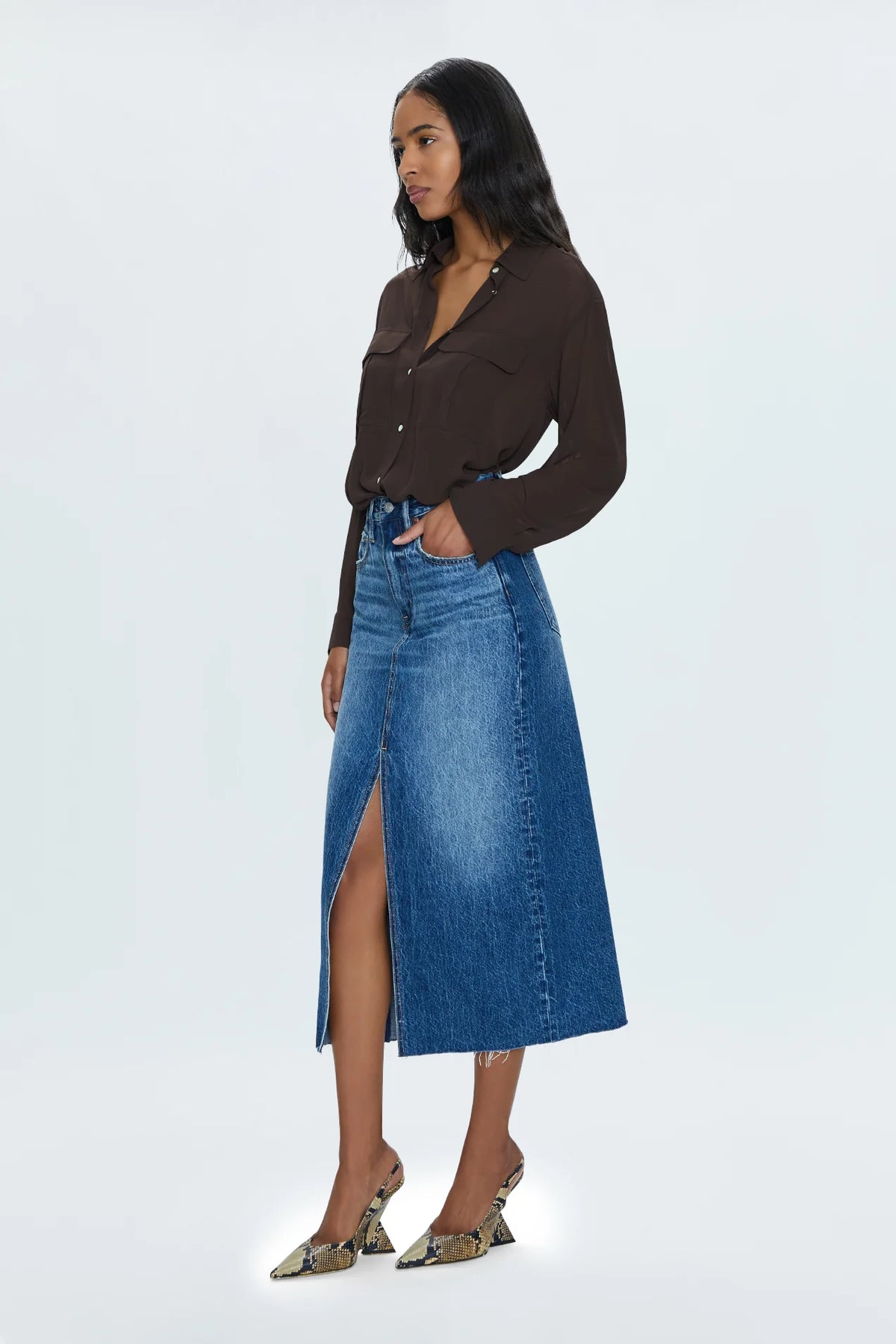 Pistola Alice Midi Skirt Fairfax