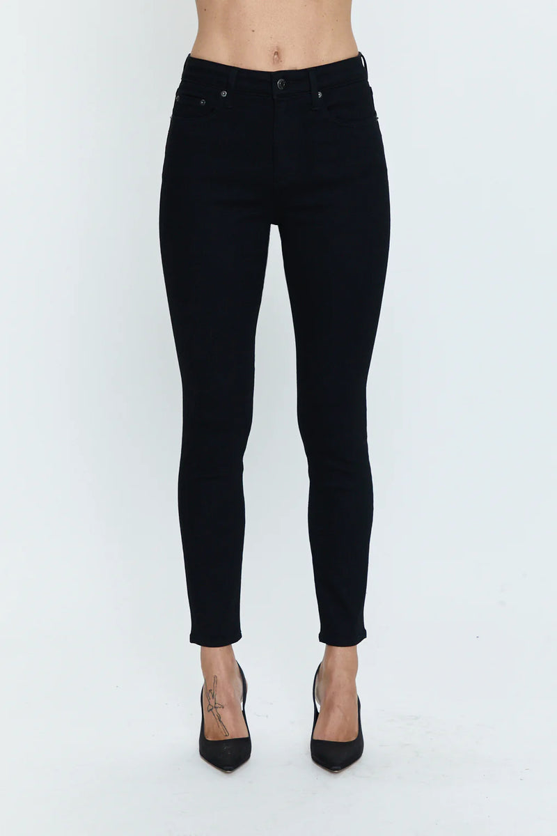 Pistola Aline High-Rise Skinny Jean in Dark Matter