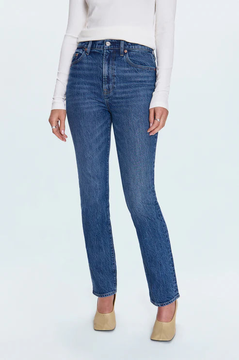 Pistola Bri High Rise Slim Straight Jeans victory