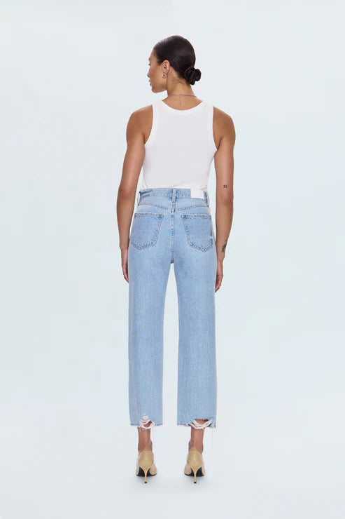 Pistola Cassie Super High-Rise Straight Jean in Radiant Vintage
