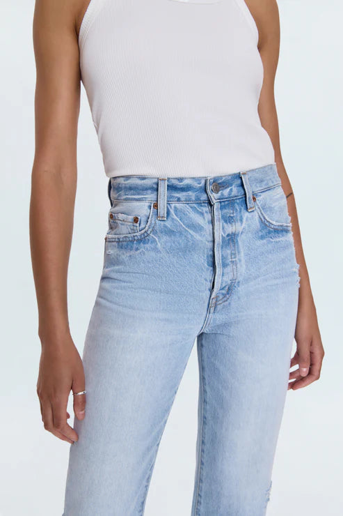 Pistola Cassie Super High-Rise Straight Jean in Radiant Vintage