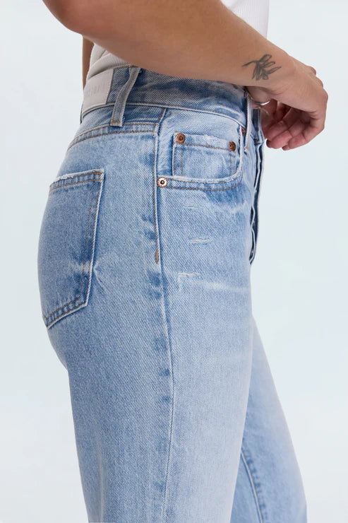 Pistola Cassie Super High-Rise Straight Jean in Radiant Vintage