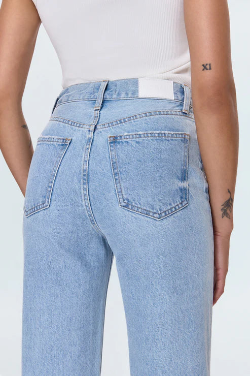 Pistola Cassie Super High-Rise Straight Jean in Radiant Vintage