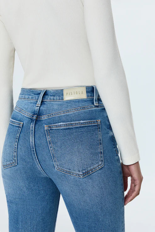 Pistola Charlie High-Rise Straight Leg Jeans Rhythm Vintage