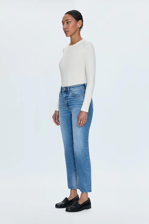 Pistola Charlie High-Rise Straight Leg Jeans Rhythm Vintage