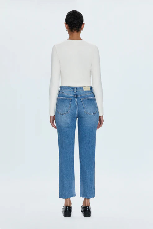Pistola Charlie High-Rise Straight Leg Jeans Rhythm Vintage