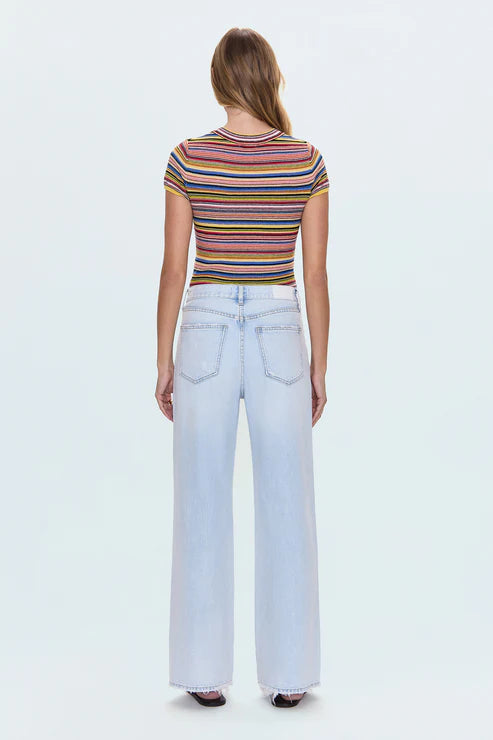 Pistola Hendrix High Rise Baggy Jeans waterfall 