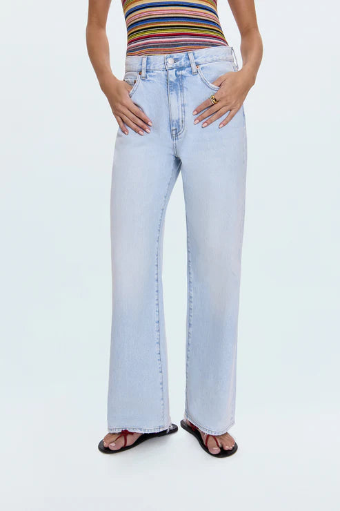 Pistola Hendrix High Rise Baggy Jeans waterfall 