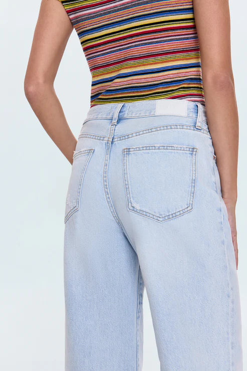 Pistola Hendrix High-Rise Baggy Jean in Waterfall