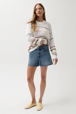 Pistola Kennedy Mid Rise Short: Cityscape